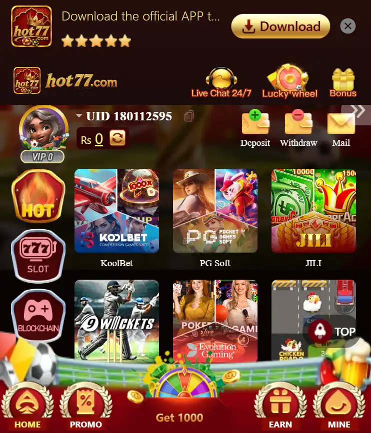 Hot77 Game