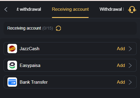 Six177 Game withdraw 