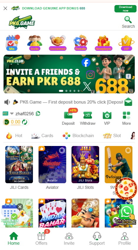 PK6 Game download