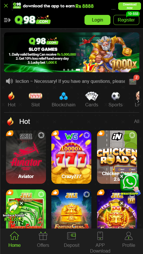 Q98 Game